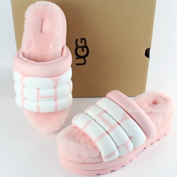 NEW UGG Maxi Genuine Shearling Lined Sandals - Picture 1 of 13
